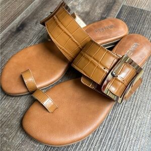 VANELi Yada Ecke Print Sandal Carmel Women's Size 7